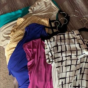 Bundle/lot of seven great work shirts!